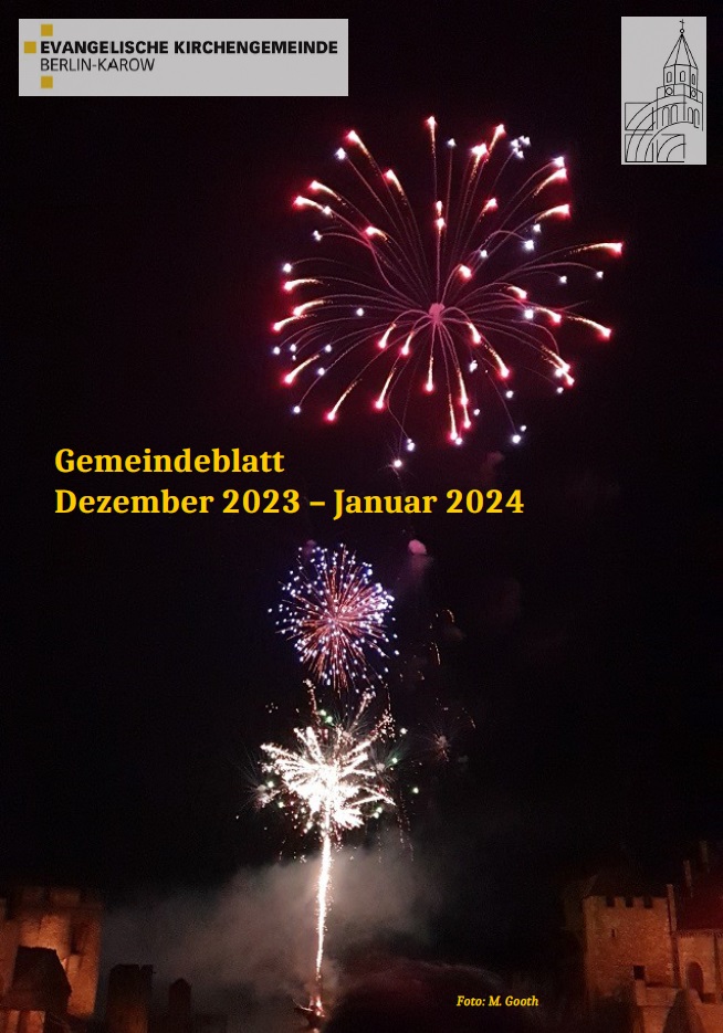 Gemeindeblatt Dezember 2023 - Januar 2024